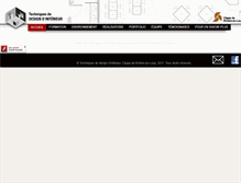 Tablet Screenshot of designinterieur.cegep-rdl.qc.ca
